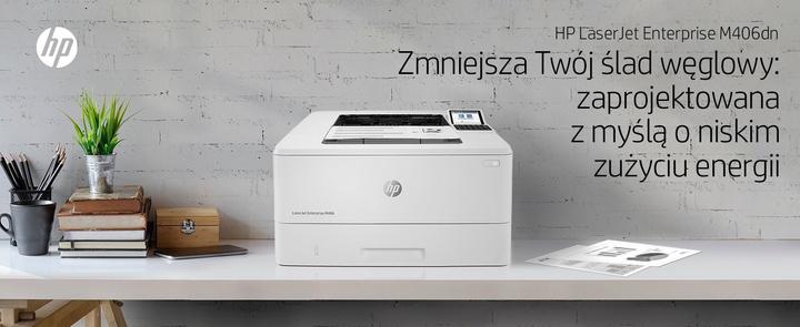 Image du produit HP LaserJet Enterprise M406dn (Laser, Noir et blanc)