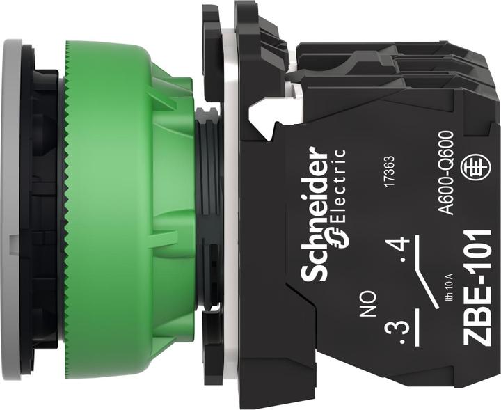Actual product image Schneider Electric Illuminated pushbutton, compl., plastic, XB5FW34B5C0