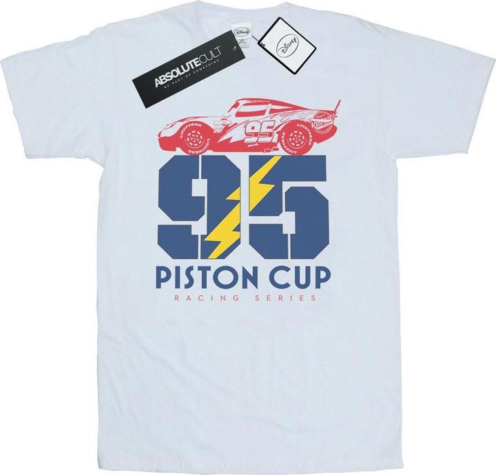 Actual product image Disney Mens Cars Piston Cup 95 T-Shirt (XL)