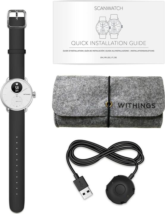 Actual product image Withings ScanWatch (38 mm, 4G)