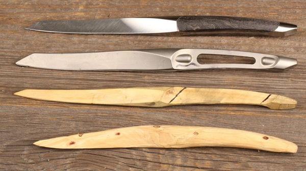 Immagine prodotto Sknife Coltello da bistecca in frassino (6 Pezzo/i, Set di posate)