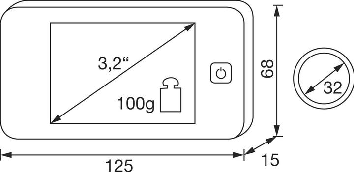 Actual product image Burg Wächter Door eGuard DG 8100 (Digital)