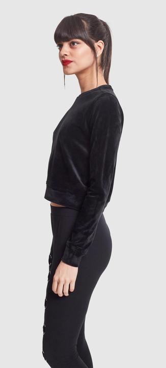 Produktbild Urban Classics Ladies Short Velvet Crew (XS)