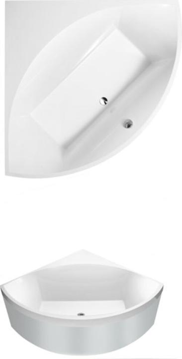 Actual product image Villeroy & Boch V&B Fitted bath SQUARO Corner 1450x1450mm white (240 l, 145 cm, 145 cm)