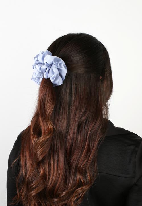 Produktbild Trisa Fashion Grosses Scrunchy Hellblau, Rosa, Beige 3 Stk. (Haargummi)