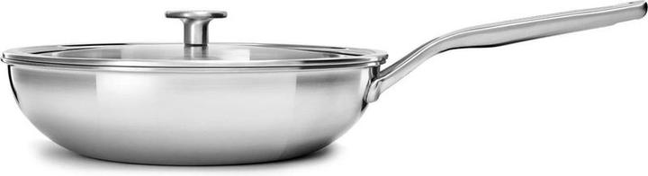Immagine prodotto KitchenAid 3PLY Cvd Wok 28cm / 3,57L Non rivestito (Wok, Acciaio inossidabile)