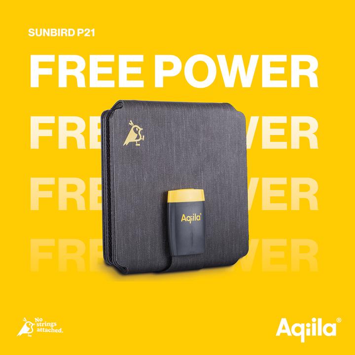 Produktbild Aqiila Sunbird P21 - Foldable solar panel (21 W, 0.60 kg)