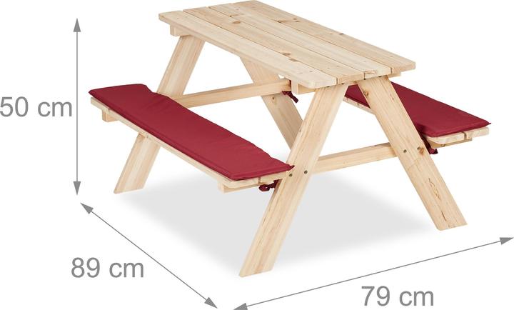 Immagine prodotto Relaxdays Gruppo di sedute per bambini