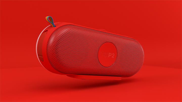 Image du produit Polaroid Lecteur de musique P2 (15 h, Fonctionnement sur batterie)