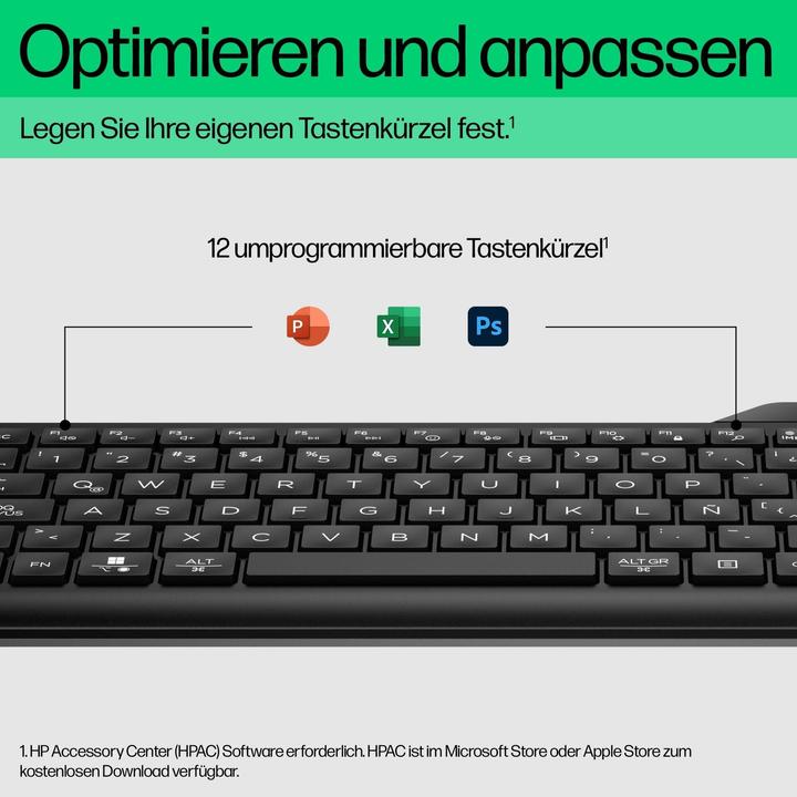 Immagine prodotto HP 460 tastiere Bluetooth per più dispositivi (DE, Senza fili)