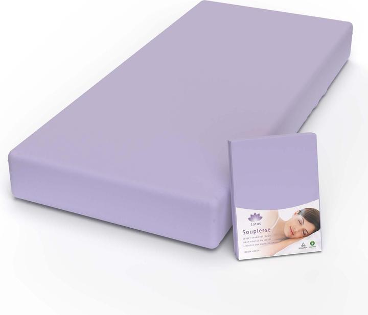 Produktbild Lotus Bettwaren Jersey Fixleintuch Souplesse (200 x 220 cm)