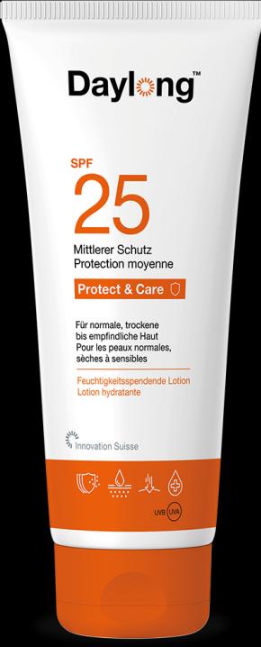 Daylong Protect & Care (Sonnenlotion, SPF 25, 100 ml)