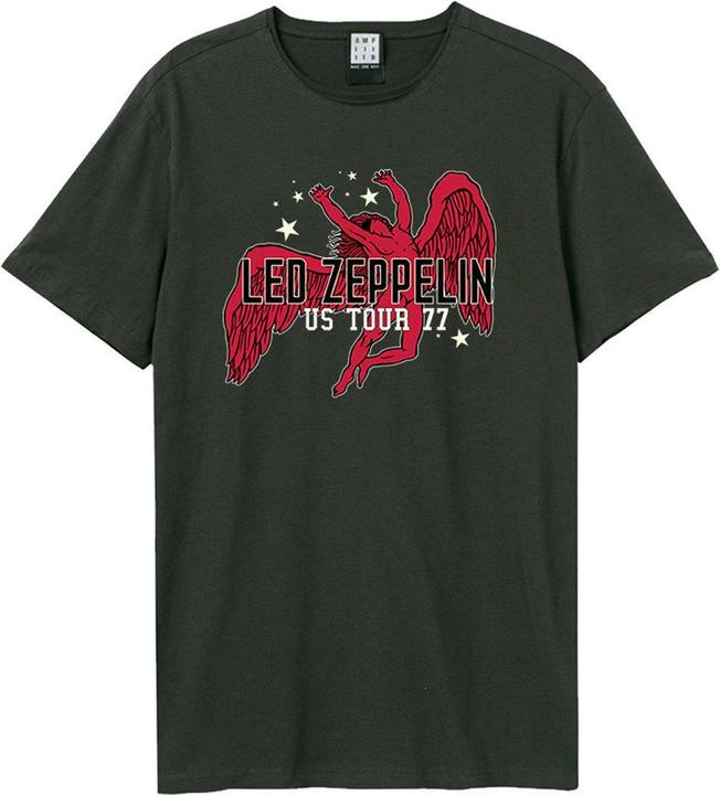 Immagine prodotto Amplified US Tour 77 Icarus Maglietta Led Zeppelin Adulto Unisex (S)