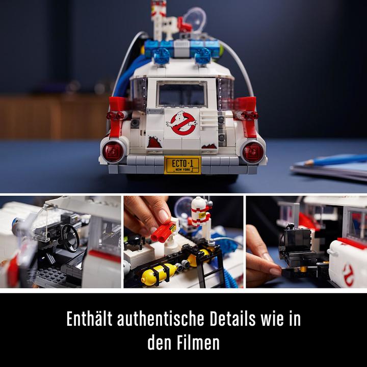 Image du produit LEGO S.O.S. Fantômes ECTO-1 (10274, LEGO Icons, LEGO difficiles à trouver)