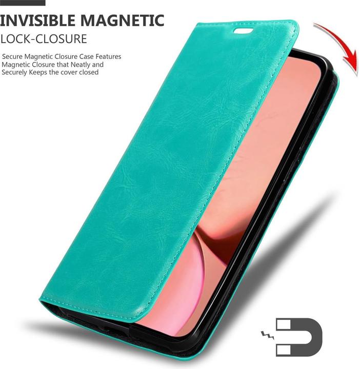Actual product image Cadorabo Book Invis. Magnet sleeve (Apple iPhone 13 Pro Max)