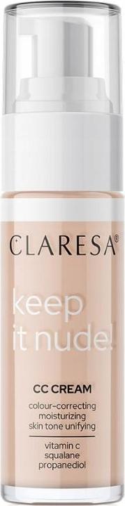 Claresa Keep In Nude Cc Cream 102 Warm Medium 33G (102 Warm Medium)