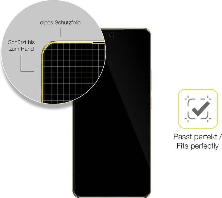 Immagine prodotto Dipos 3D Full-Cover Pellicola Protettiva (1 Pezzo/i, Xiaomi 12 Pro 5G)