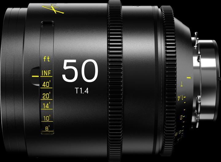 Produktbild Dzofilm Arles 50mm FF/VV Prime Cine Lens (PL mount, meter) (PL, Vollformat)