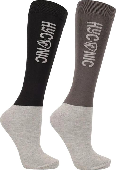 Actual product image Hyconic Unisex Adult Contrast Socks (Pack of 3) (pack of 3, 37 - 42)