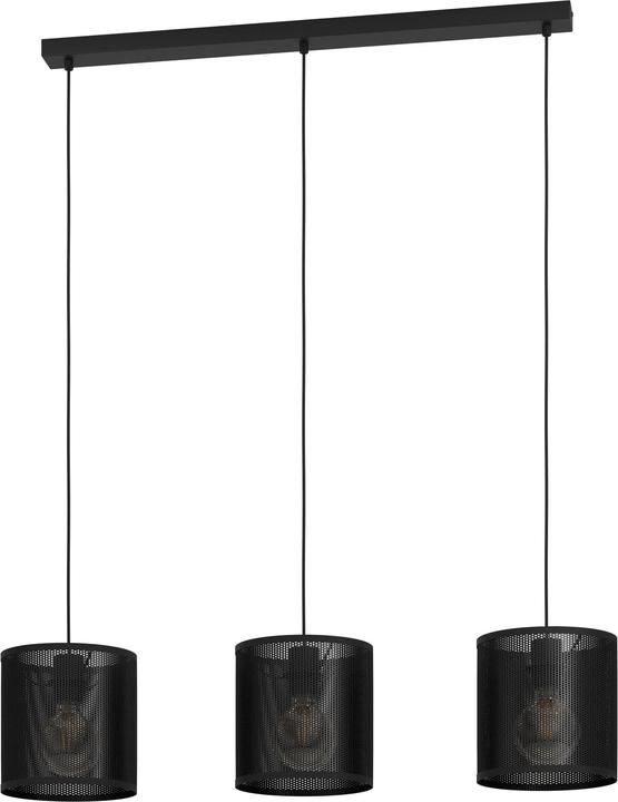 Image du produit EGLO 43796 MANBY E27 Suspension triple 900x200mm Noir (E27)