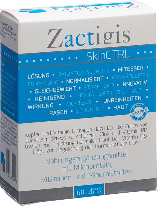 Produktbild Zactigis Skinctrl (60 Stück, Kapseln, 55 g)