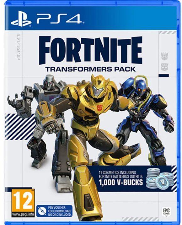 Produktbild Epic Fortnite: Transformers Pack (Code in a box) (PS4)