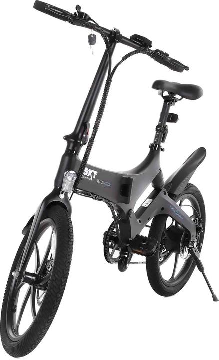 Immagine prodotto Sxt Velox Max" e-bike pieghevole a 6 velocità da 20 pollici (43 cm)
