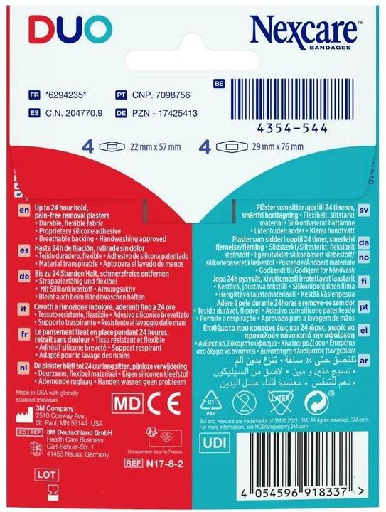 Immagine prodotto Nexcare Pflaster Duo assortiert (20 x)