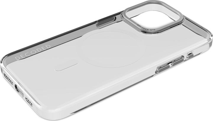 Actual product image Decoded Recycled Plastic Backcover iPhone 15 Pro Max Transparent (Apple iPhone 15 Pro Max)