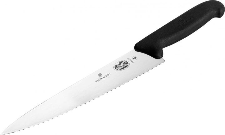 Actual product image Victorinox Fibrox carving knife 22 cm wave slit (22 cm)