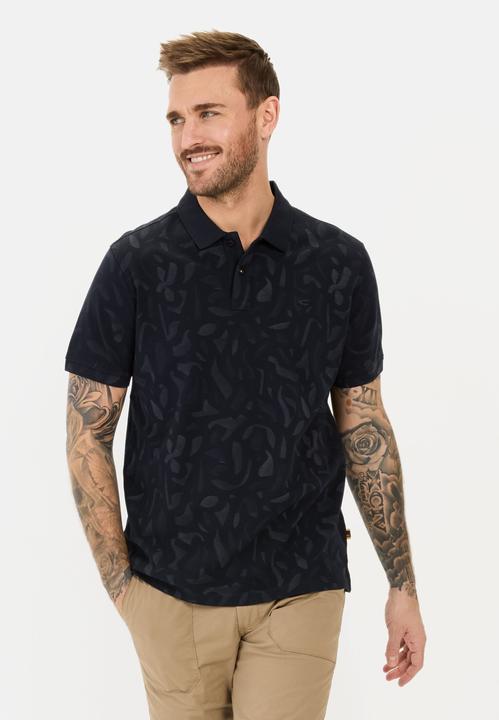 Image du produit Camel Active Kurzarm Poloshirt aus reiner Baumwolle (XL)