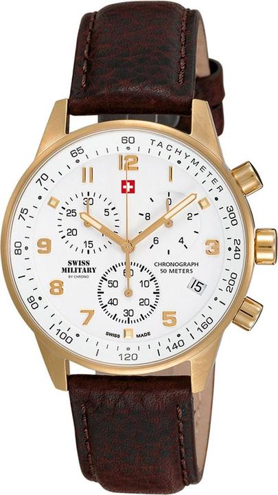 Gold, Braun, Beige, Weiss