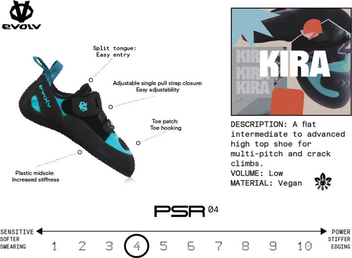 Image du produit Evolv Chaussons d'escalade Kira (39)