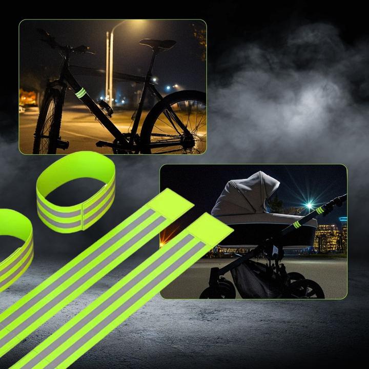 Image du produit Hermex Velo-Reflektorband Fahrrad-Leuchtband Reflektierendes Veloband