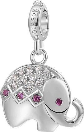 Actual product image Rosato Silver pendant Elephant Storie RZ001R (L)