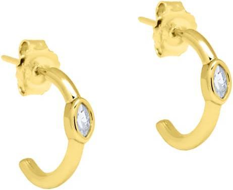 Immagine prodotto Candy Creoles Faia, argento sterling 925, placcato oro (Argento 925, Placcato oro 18k)
