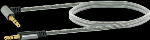 Produktbild Ainstein 90° KLINKEN Anschlusskabel (1 m, 3.5mm Klinke (AUX))