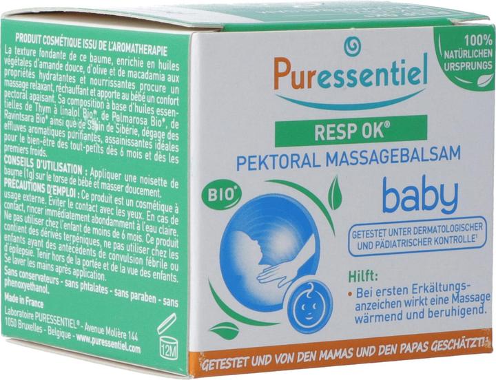 Produktbild Puressentiel Atemfrei Baby Balsam neue Formulierung Bals
