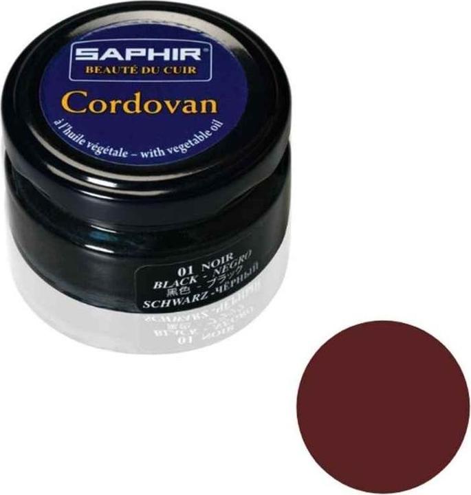 Image du produit Saphir Beaute du Cuir Crème d'entretien pour cuir Cordovan (1 x, 50 ml)