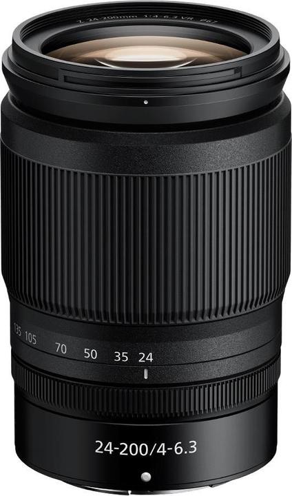NIkkor Z 24-200mm f/4-6.3 VR (Nikon Z, Full-frame)