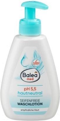 Actual product image dm Balea MED Washing Lotion pH 5.5 Skin Neutral Soap Free (Soap lotion, 300 ml)