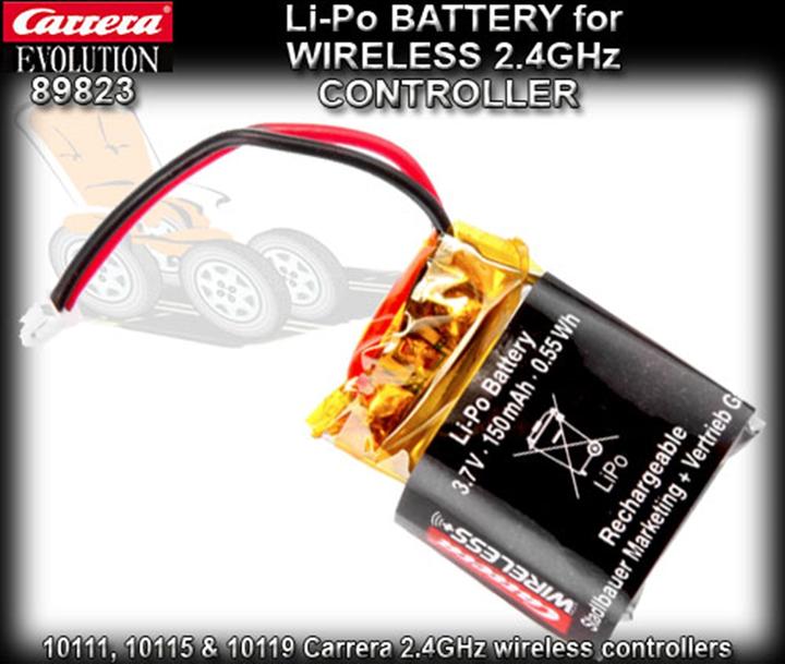 Actual product image Carrera Battery for Wireless handset controller