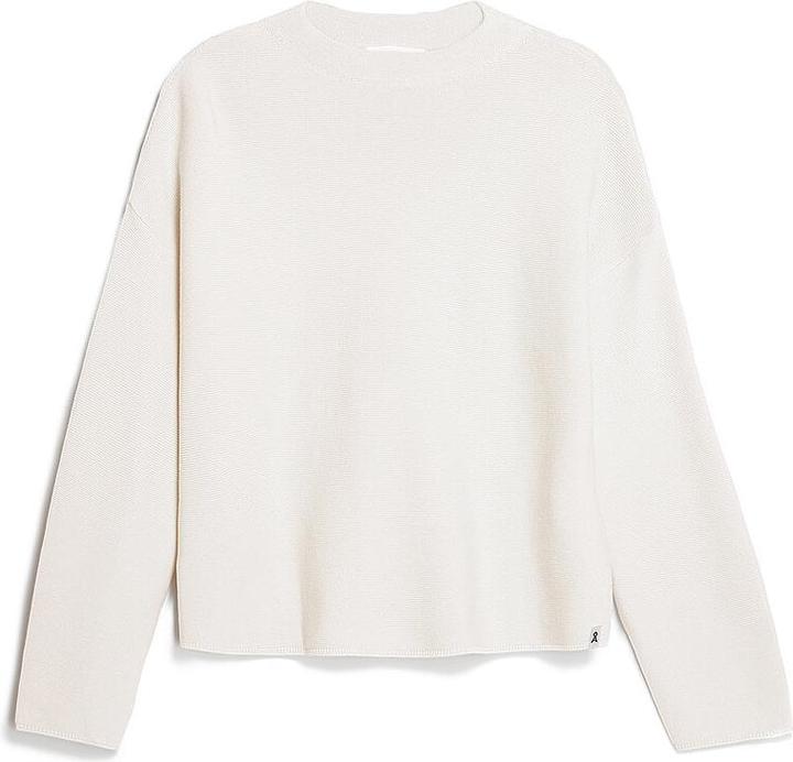 Produktbild Armedangels Long Sleeve Merinaa Pullover Left Left Oatmilk (L)