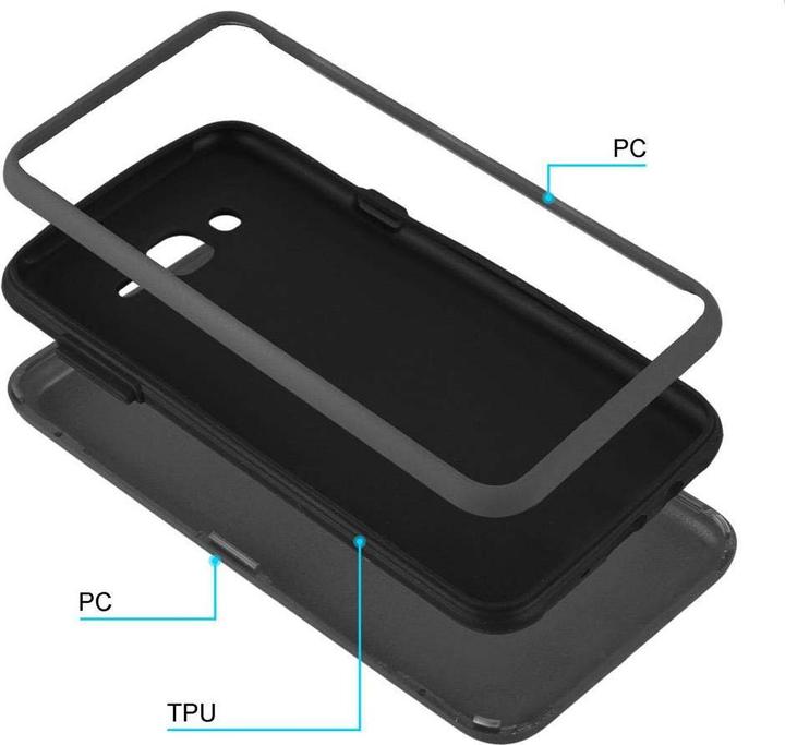 Image du produit Cadorabo Couverture hybride 3 en 1 (3 parties) (Samsung Galaxy J7)