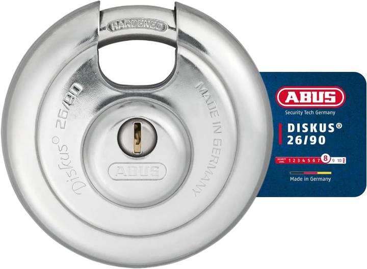 Image du produit Abus Diskus Vorhängeschloss 26/90