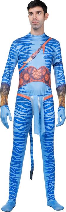 Produktbild Maskworld Blauer Stammeskrieger Kostüm für Männer (L)