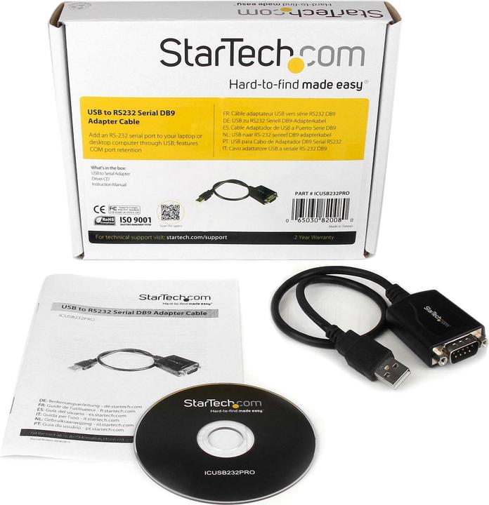 Image du produit StarTech 2 Ports USB Vers Série (0.40 m, VGA)