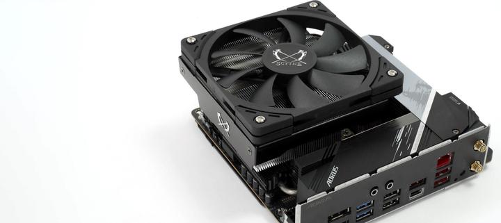 Actual product image Scythe Big Shuriken 3 Rev.B Processor Air cooler Black 1 pc(s) (67 mm)