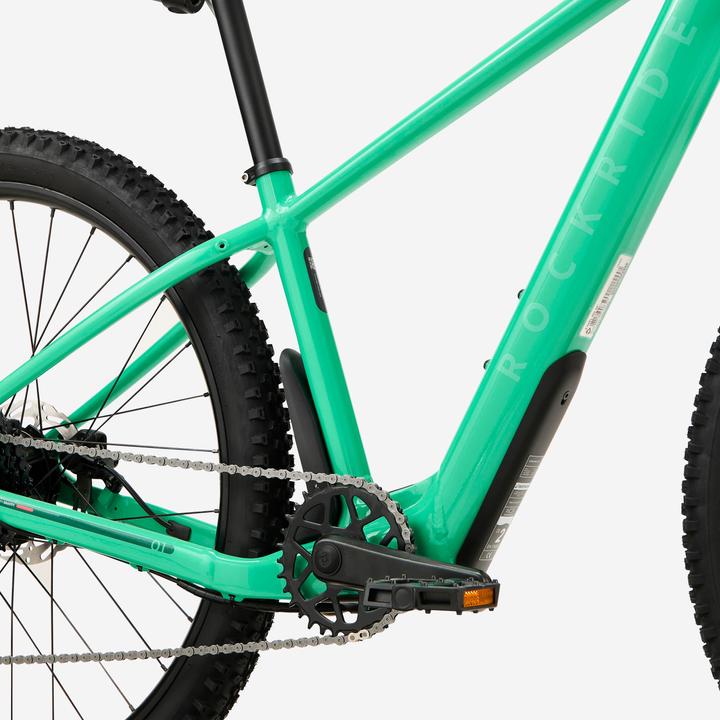 Actual product image Rockrider Kinderfahrrad E-Mountainbike 26 Zoll E-EXPL 900 grün (66.04 cm)