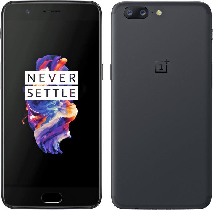OnePlus 5 (64 GB, Grigio Ardesia, 5.50", Doppia SIM, 16 Mpx, 4G)